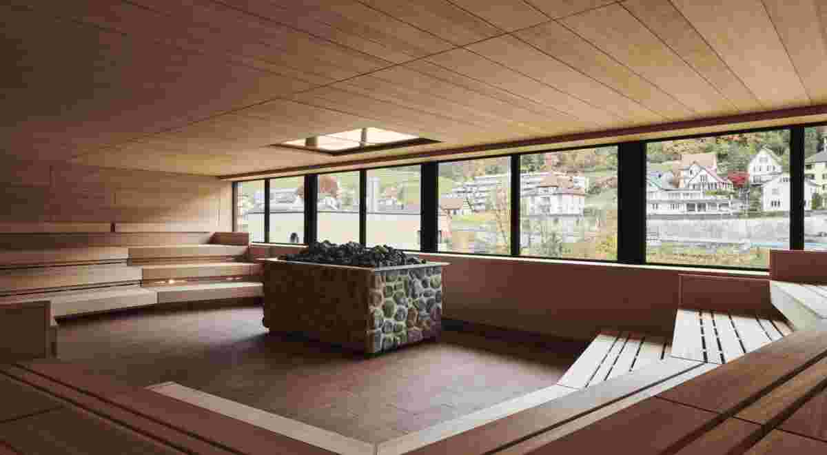 Panorama Sauna Wellness Therme FORTYSEVEN 02 c Gianni Baumann